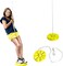 Rbwtoys Heavy Duty Disc Swing With Rope For Outdoor Play, Plastic Round Swing Seat With Rope RW-13138 - Yellow