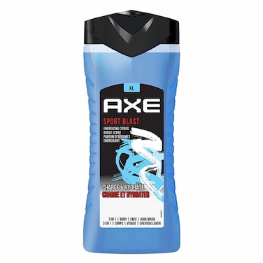 Axe Sport Blast Charge And Hydrate Citrus Boost Scent Body Wash 400ml