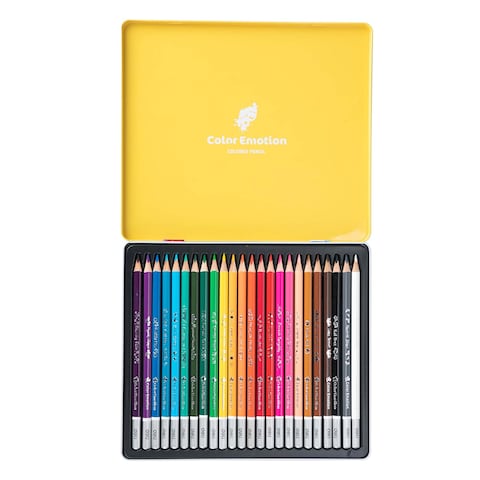 Deli Color Pencils Color Emotion Ec225 - 24 Colors