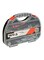 60-Piece Bolt And Nut Set With Carry Box Multicolour 12.5centimeter