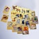 55 PCS TCG Deck Box Gold Foil Card Assorted Pokemon Cards