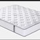Galaxy Design Lina Double Sided Firm Spring Mattress White - Queen Size ( L X W X H ) 190 X 180 X 33cm - 7 Y Ear Full Warranty.