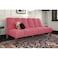 In House Sana 2 In 1 Sofabed Velvet Upholstered - Dark Pink