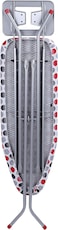 Foldable Turkey Ironing Board With Heat Resistant Cover And Steam Iron Rest Red/White/Grey 110x34cm