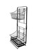 Almufarrej 3 Layer Vegetable Fruit Storage Rack Black