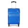 VIP Hi-Lite 4 Wheel Soft Casing Large Luggage Trolley 79.5cm Blue