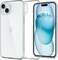 Spigen Air Skin Hybrid designed for iPhone 15 case cover [Ultra Slim Hybrid] - Crystal Clear