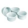 Ibili Set Of 4 Ceramic Ramequins, 9x9x5cm - White