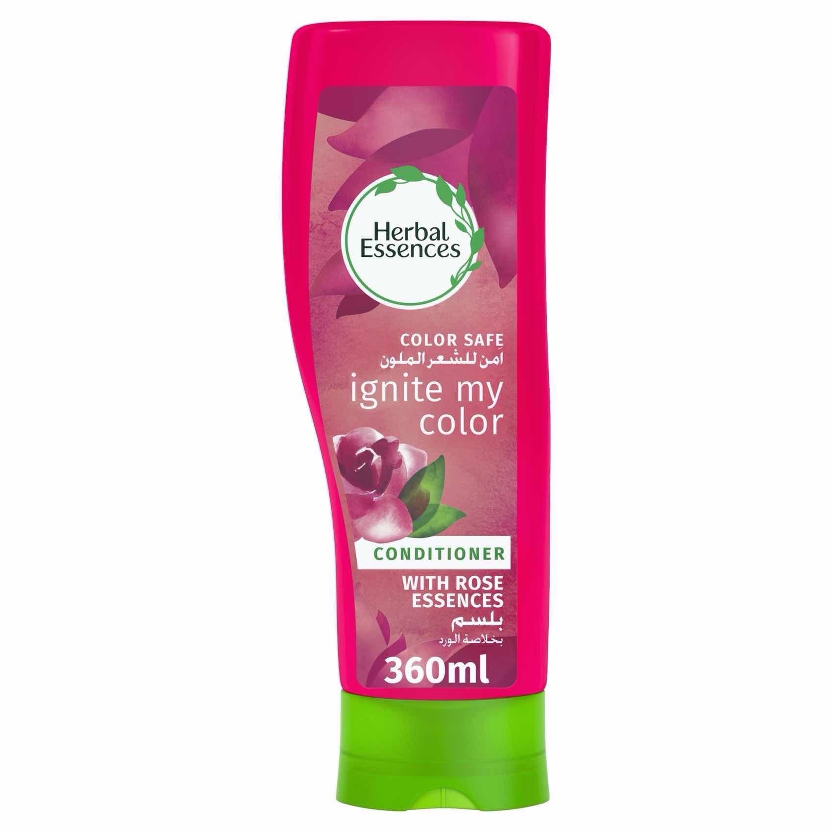 Herbal Essences Ignite My Color Vibrant Color Conditioner with Rose Essences for Colored Hair 360ml