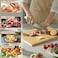 Fitto Wood Large Food Cutting Board, Durable Kitchen Chopping Surface