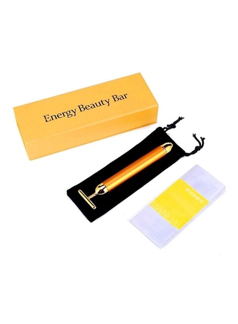 Generic Slimming Vibration Facial Massager Gold