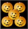 Party Time 5 Pieces Pumpkin LED Light Up Balloons Halloween LED Pumpkin Balloons for Halloween Decorations LED Balloons - Halloween Party Supplies