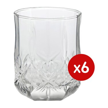 مجموعة أكواب لومينارك اولد فاشن برايتون - 270 مل - 6 قطع