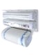 Generic Triple Tissue Paper Dispenser White