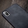 X-Level Iphone Xs Max Case, X-Level Premium Pu Leather Slim Fit Ultra Light Soft Touch Protective Mobile Cell Phone Case Back Cover For Apple Iphone Xs Max - Black