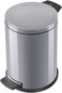HAILO SOLID-M silver - PEDAL BIN