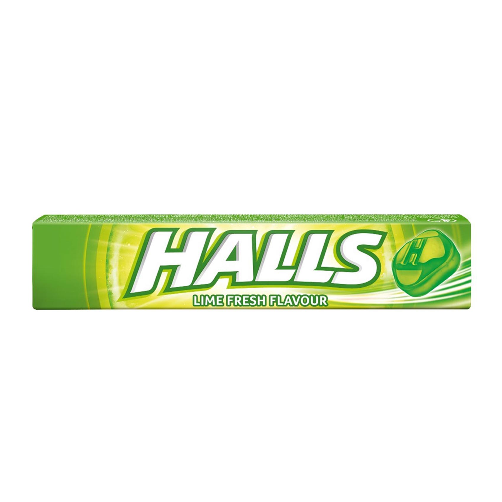 Halls Fresh Lime 22.4g