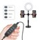 Trands Desktop Stand with Selfie LED Ring Light