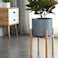 Aiwanto Large Plant Stand Flower Garden Potted Plant Bamboo Wooden Stand Portable Home Office Plant Stand Decoration