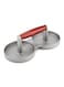Generic Double Burger Press Hamburger Patties Maker Multicolour 29centimeter