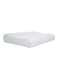 Generic Memory Foam Neck Pillow White 45.7X66X11.4Inch