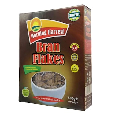 Morning Harvest Cereal Branflakes Box 500g