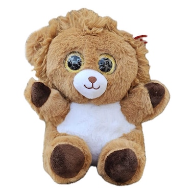 كادلز سباركليز لعبة محشوة على شكل حيوان أسد من كادلز سباركليز، 20 سم