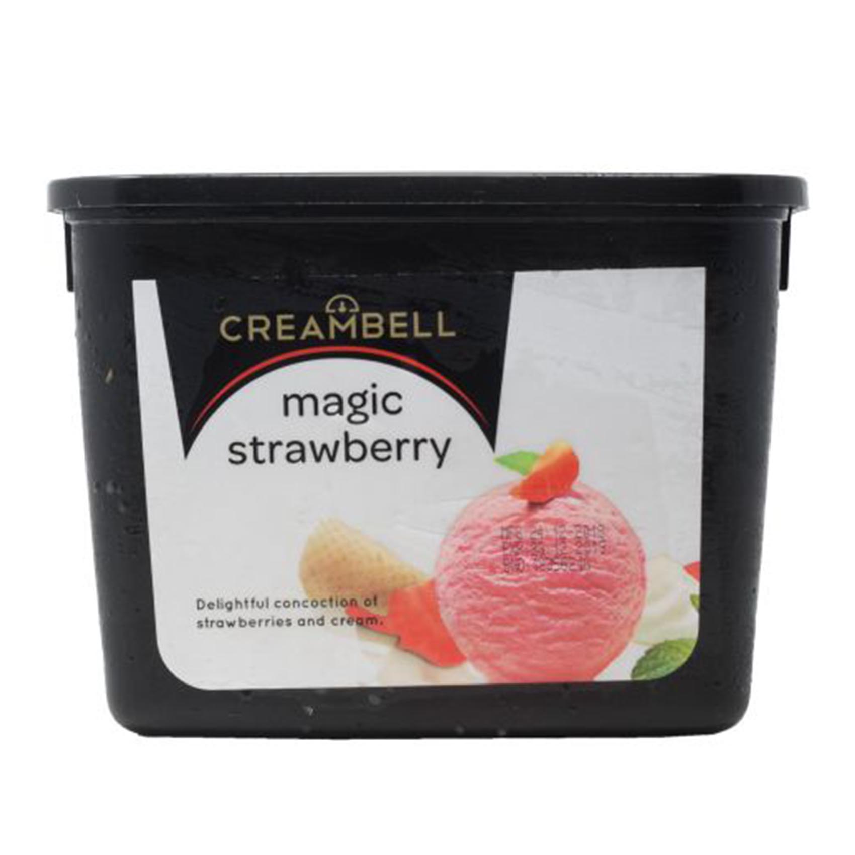Creambell Magic Strawberry Ice Cream 4L