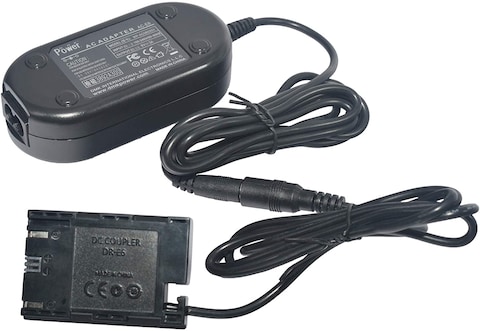 DMK Power ACK-E6 DR-E6 AC Power Adapter Charger DC Coupler kit (Replace LP-E6 LP-E6N Battery) for Canon EOS 5DS 6D 7D 60D 70D 60Da 80D 5D Mark II III IV 7D Mark II 5DS R Fully-Decoded
