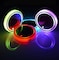 SHOWAY LED Car Cup Holder Lights, 7 Colors Changing USB Charging Mat Luminescent Cup Pad,Luminescent Cup Pad Interior Atmosphere 2pcs Interior Atmosphere