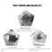 Generic-Toilet Brush and Holder Set Wall-mounted Flooring TPR Soft Bristles Toilet Brush Cleaner Bathroom Deep Cleaning Toilet Bowl Brush