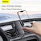 BASEUS  Wisdom Auto Alignment Car Mount Wireless Charger QI 15 (Air Outlet base）Black