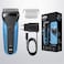 Braun Series 3 310S Rechargeable Wet &amp; Dry Electric Shaver For Men, Blue