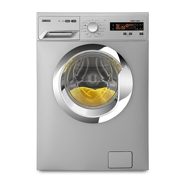 غسالة ملابس زانوسي تحميل أمامي، 8كجم، فضي -  ZWF8250SX