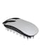 iKoo Detangling Home Oyster Metallic Hair Brush Black &amp; Silver