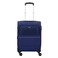 Vip Evolve - Soft Trolley Luggage Bag with Four Wheels, Size 55cm, Blue
