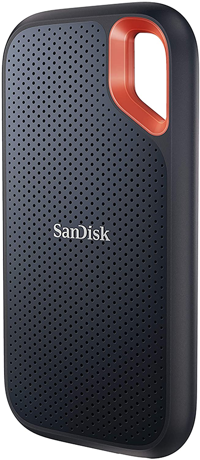 SanDisk 1TB Extreme Up to 1050MB/s - USB-C, USB 3.2 Gen 2 Portable External SSD - SDSSDE61-1T00-G25