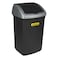 Addis Flip Top Bin 46L 91098 Black