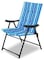 GO2CAMPS Folding Camping Chair with Cushion High Quality Beach Chair for Garden Balcony or Festivals Outdoor Relax Chair as Fishing Chair or Festival Chair (Multicolour)