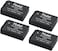 DMK Power 4PCS LP-E12 Battery 1050mAh Compatible with Canon EOS M/100D/EOSM/EOS100D Etc Cameras
