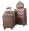 طقم حقائب سفر بعجلات مكون من 4 قطع ذهبي