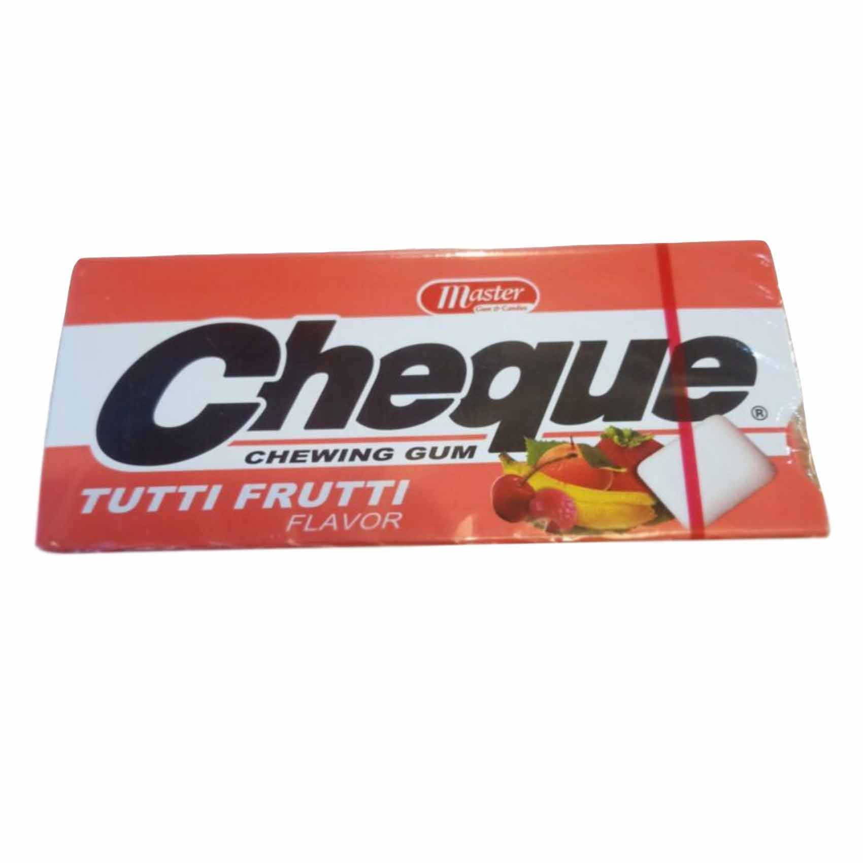 Master Cheque Tutti Fruiti Chewing Gum 13.5g