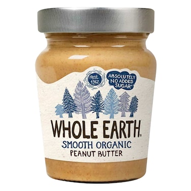 Whole Earth Smooth Organic Peanut Butter 227g