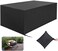 Waterproof Patio Furniture Cover Black,Oxford Garden Furniture Cover, Anti - UV, Windproof, Dustproof, Heat Resistance