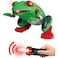 FITTO Remote- Controlled Jumping Plastic Frog Toy - Innovative and Fun Toy for Children and Adults, Green