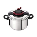 Buy Tefal Pressure Cooker Clipso Plus - 10 Liters - Silver in Egypt