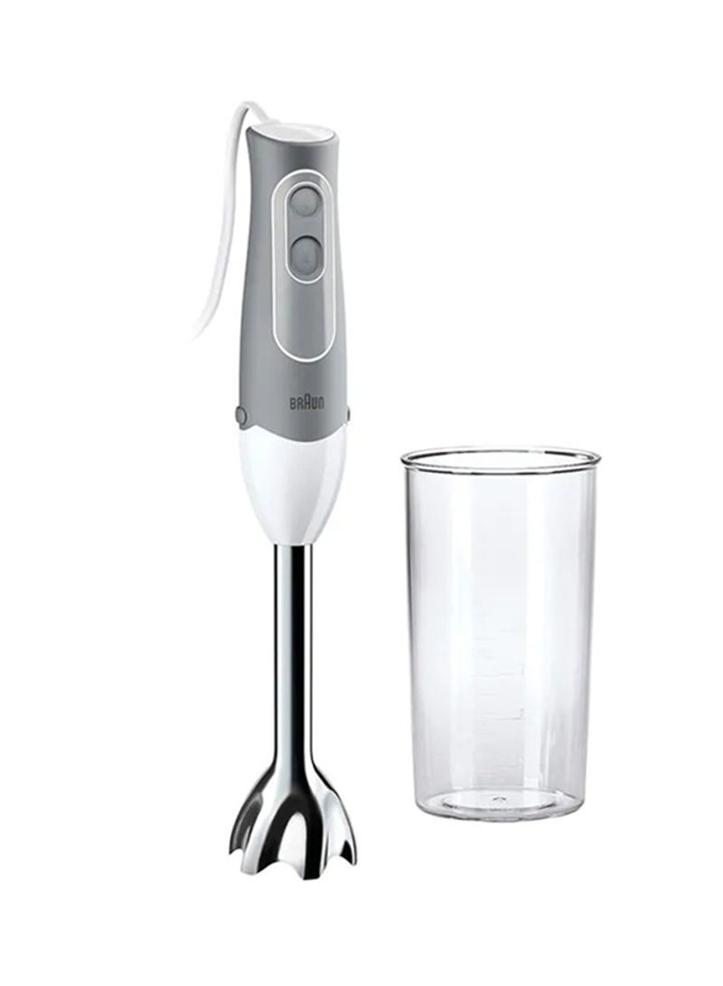 Braun Hand Blender, 600W, MQ 500, Grey/White/Silver