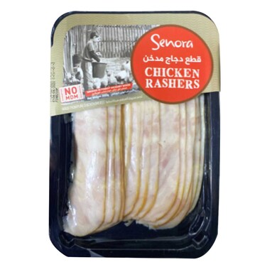 Simply Chicken Rashern Buy Senora Smoked Chicken Rashers 300g Online | Carrefour UAE