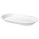 Serving Plate White 38X22 Cm