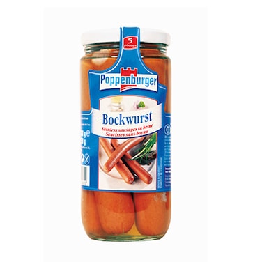 Poppenburger Beef Sausages 5 Pieces 250GR